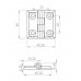 Петля листовая 40x40 TK-100420-V1