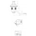 Замок для шкафа на четверть поворота TK-100311-V2